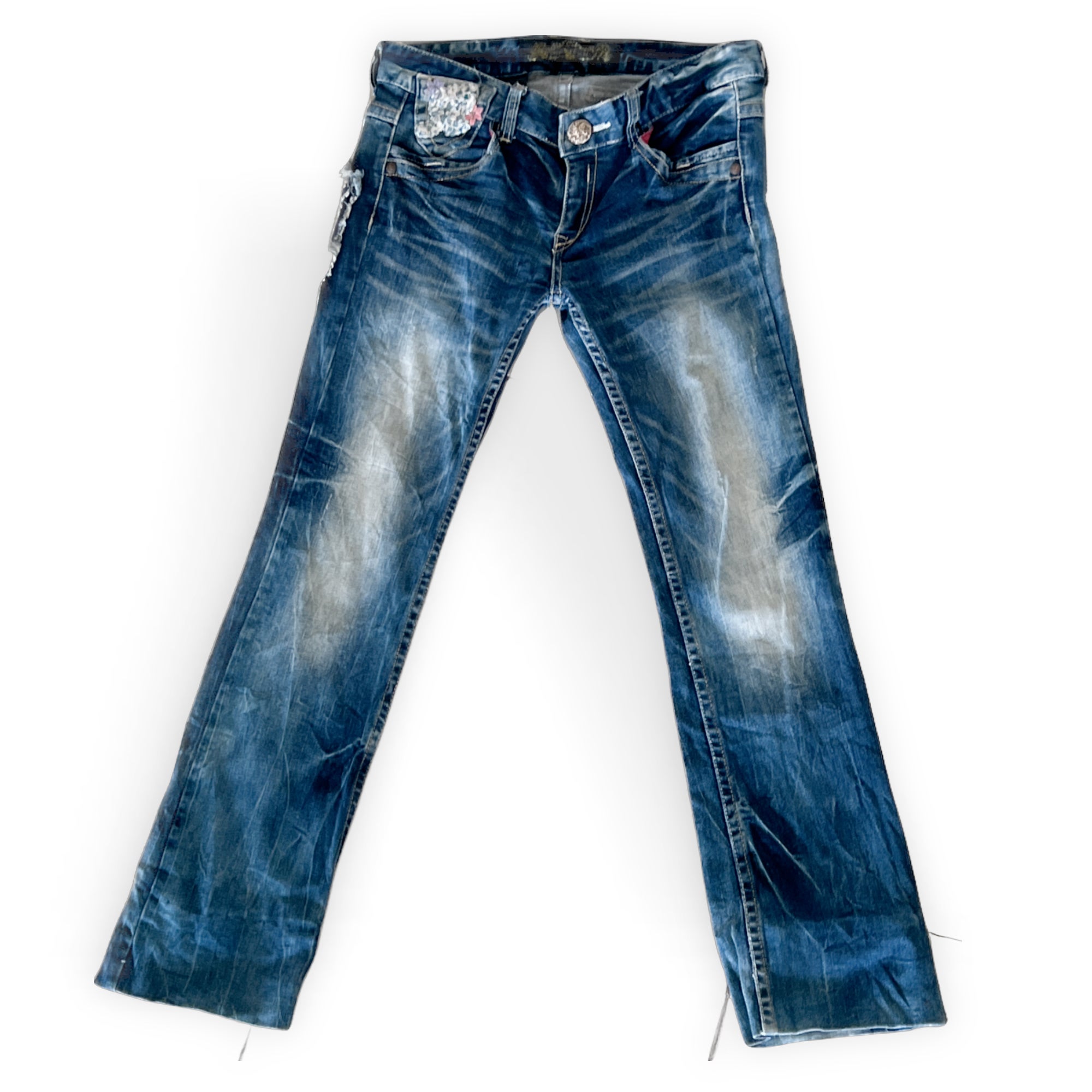 KVFF4 Red Pepper 2 Y2K Jean | Kalico
